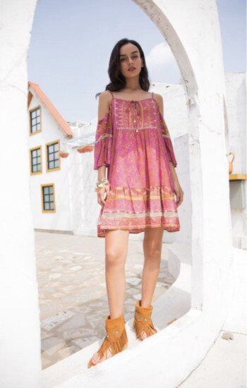 Mayorista YALI MODA - Vestido Corto "Sunset Dream"