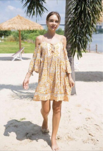 Mayorista YALI MODA - Vestido Corto "Sunny Delight"