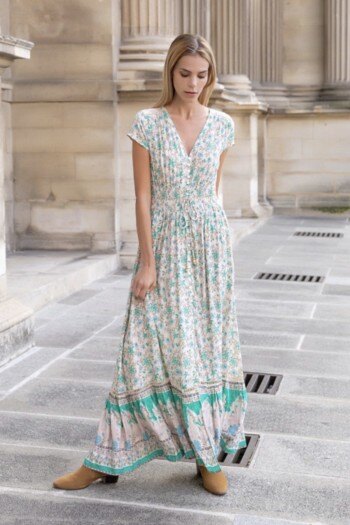 Mayorista YALI MODA - Vestido Largo "Elysian Dream"