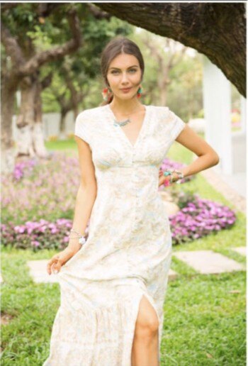 Mayorista YALI MODA - Vestido Largo "Sol de Primavera"