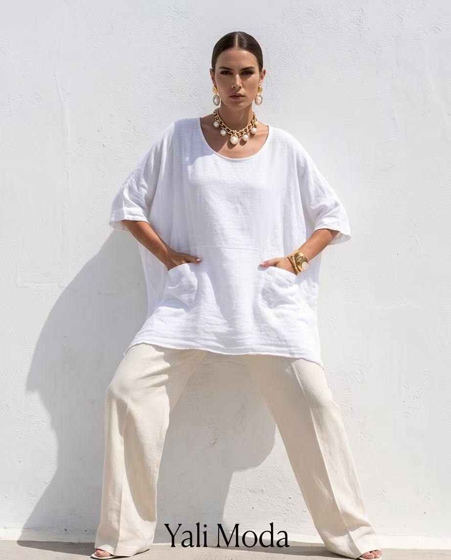 Mayorista YALI MODA - Jersey de lino "Sol de Verano"