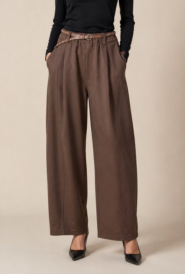 Grossista Yitaly Style - PANTALONE BALOON CON PINCES