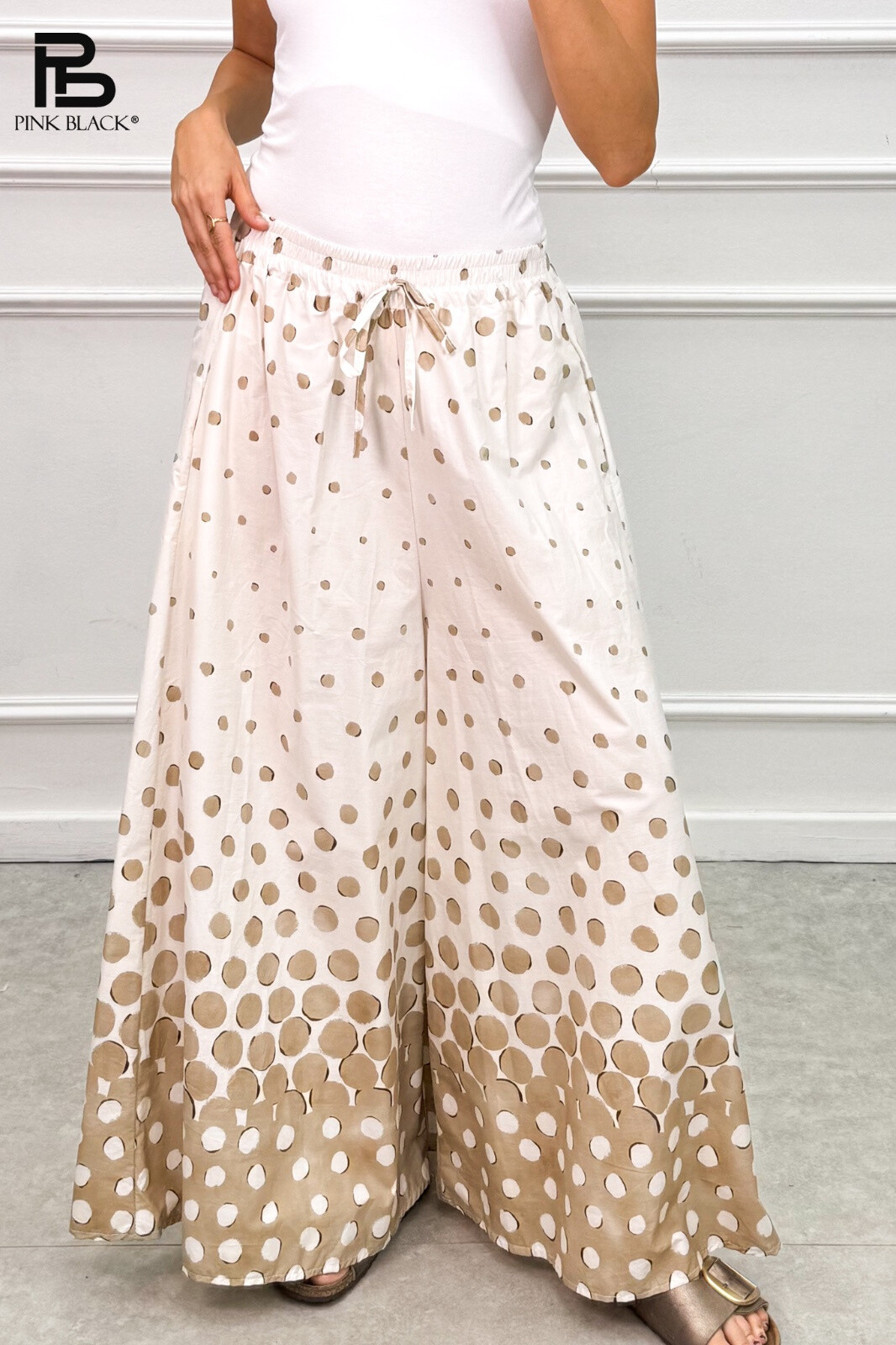 Wholesaler Yitaly Style - PATTERNED BALLOON PANTS
