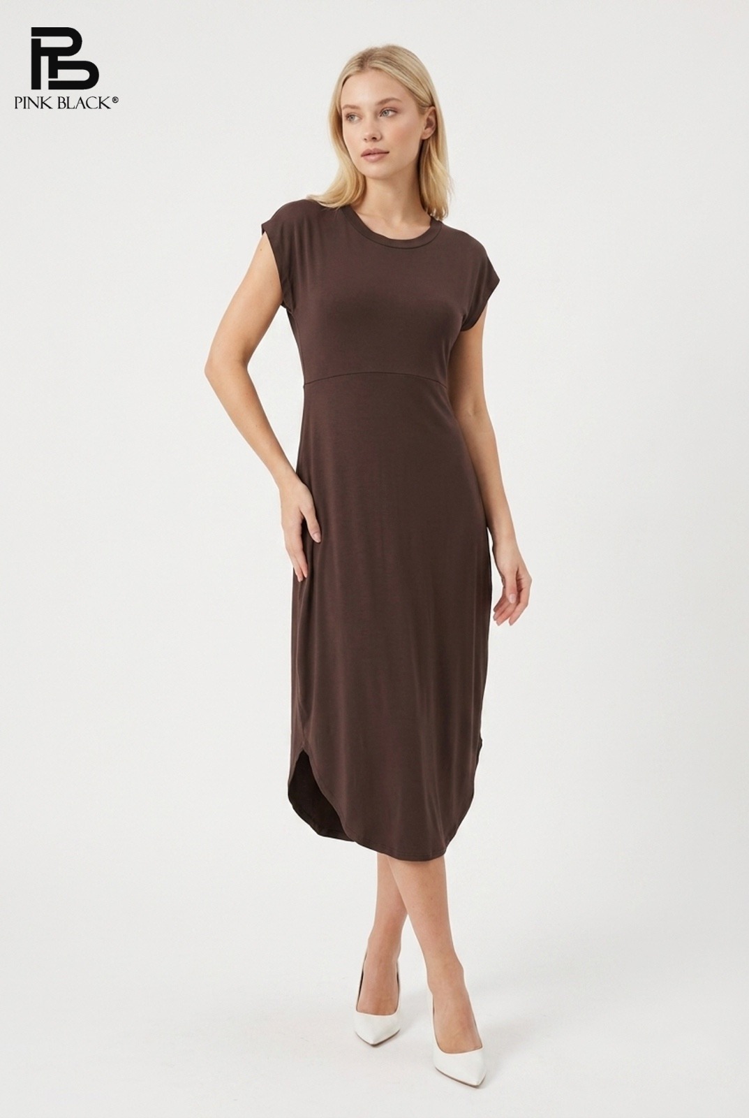 Grossiste Yitaly Style - ROBE MIDI COUPE OEUF