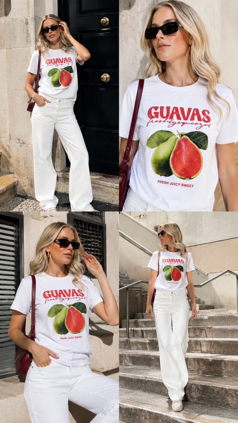 Mayorista Yitaly Style - CAMISETA DE ALGODÓN CON ESTAMPADO