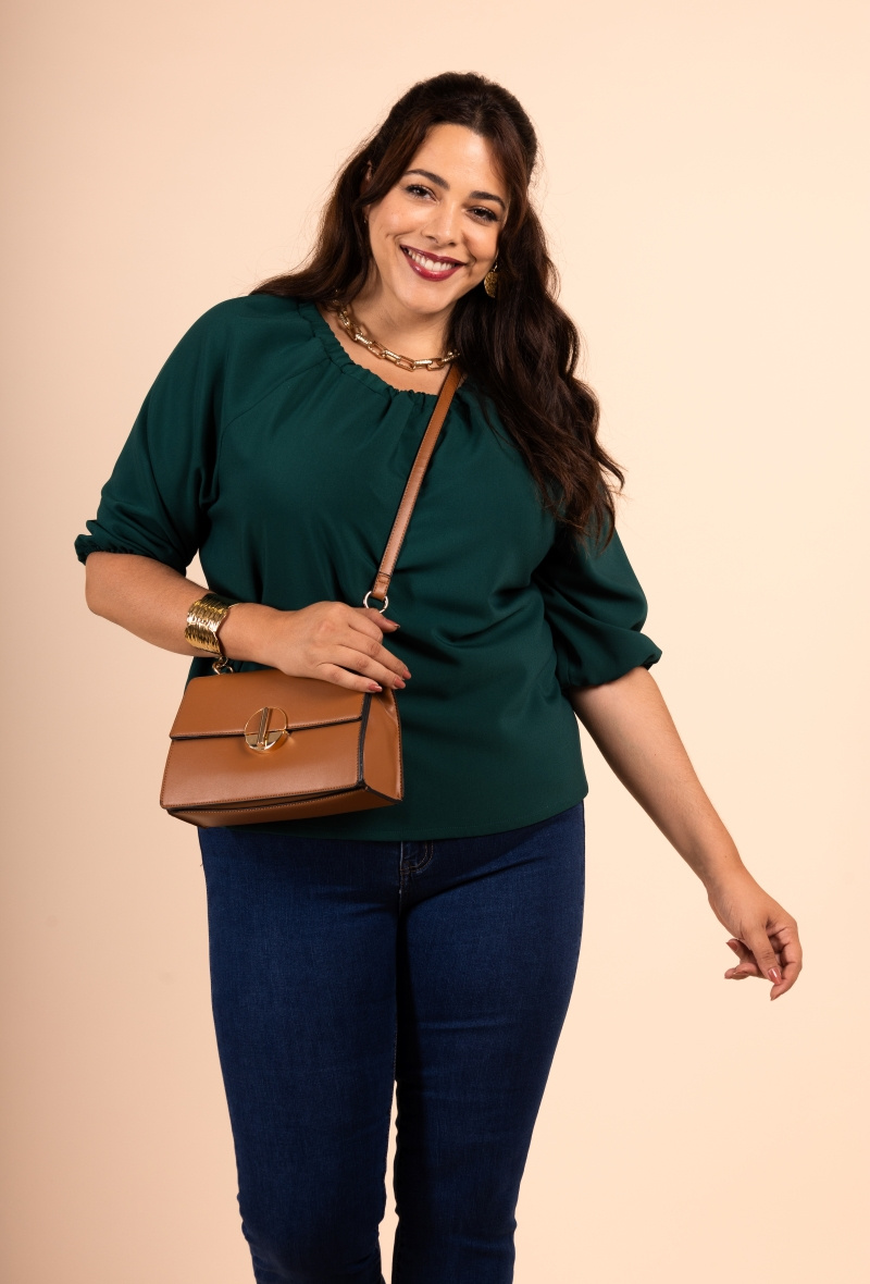 Grossiste You Udress Size+ - Tunique unie évasée