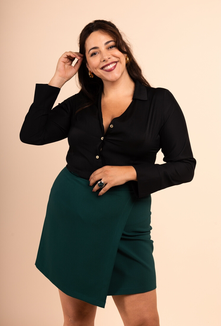 Grossiste You Udress Size+ - Chemise cintré col en V