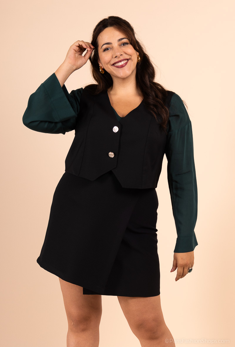 Grossista You Udress Size+ - Gilet senza maniche da sarti