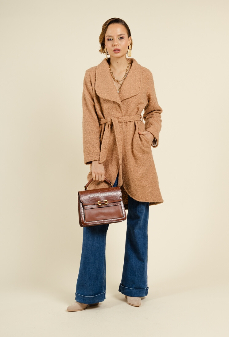 Grossiste You Udress Size+ - Manteau beige