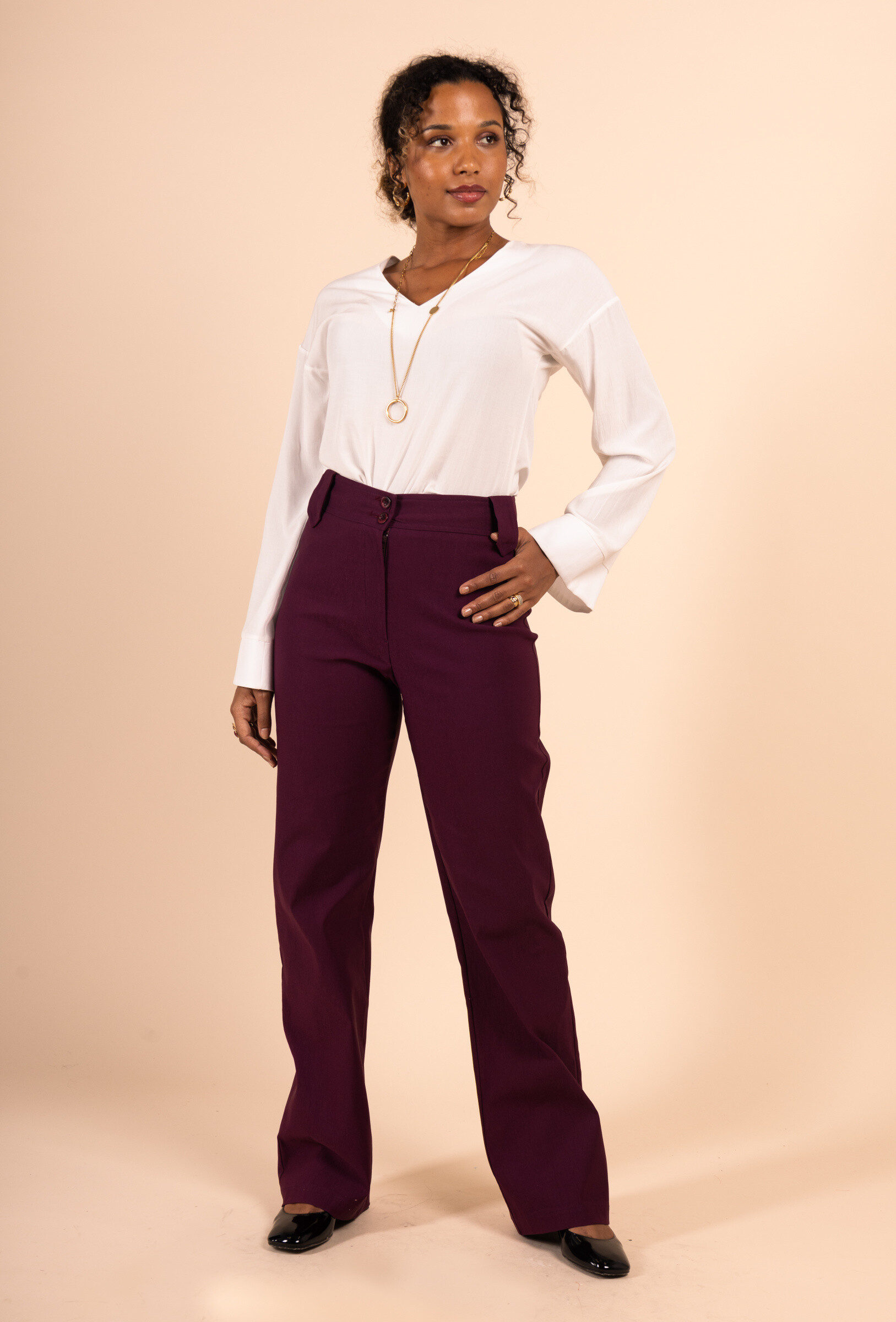 Großhändler You Udress Size+ - Stretch-Bootcut-Hose