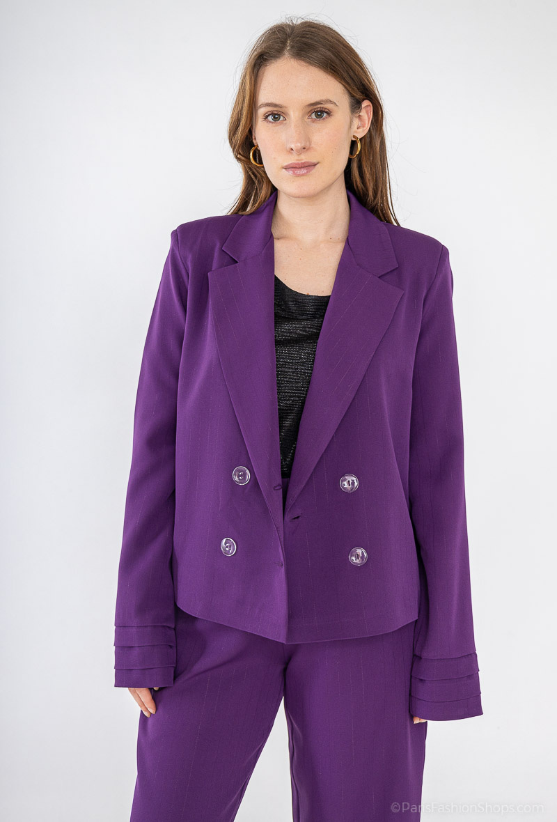 Grossiste YOU UDRESS - Veste courte croisée