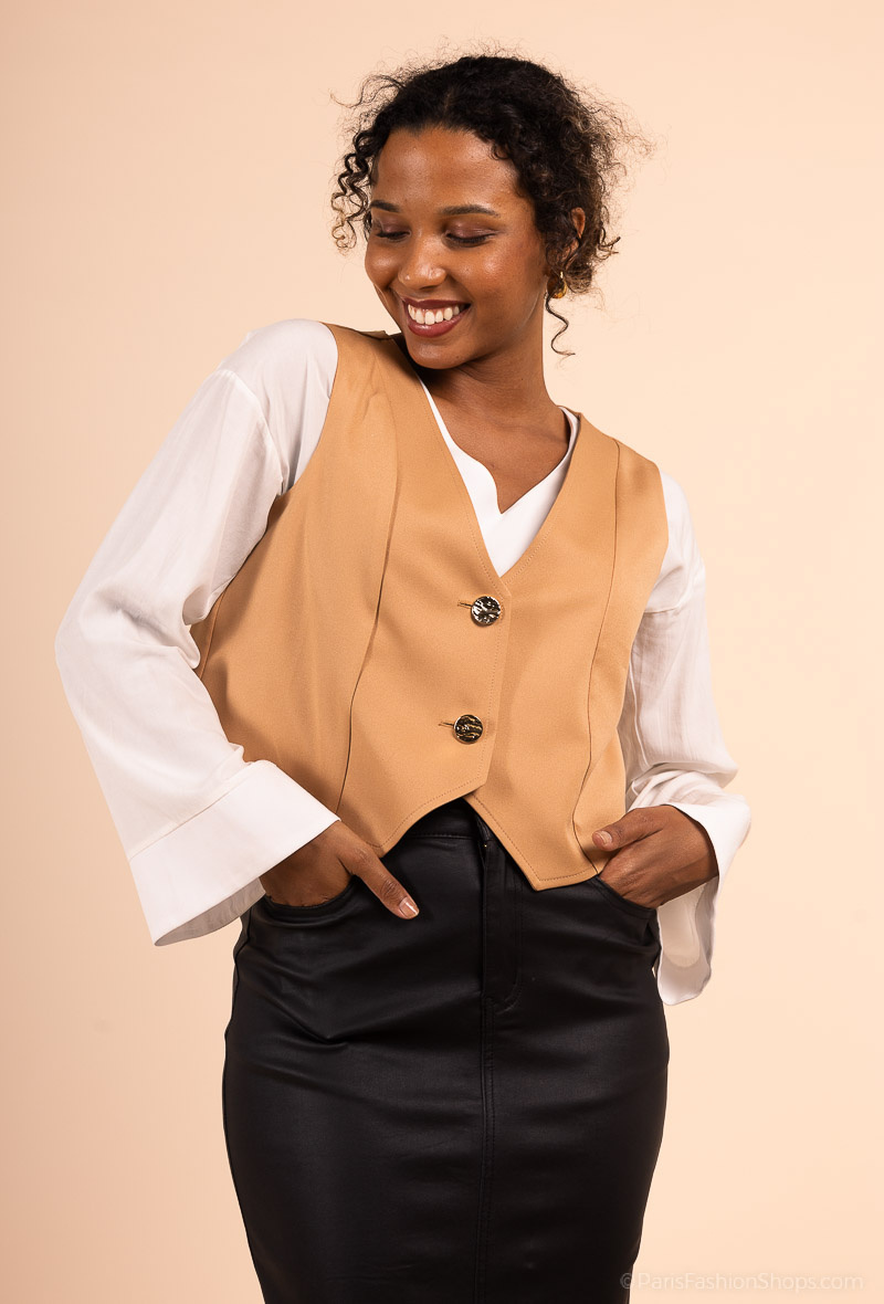 Wholesaler YOU UDRESS - Sleeveless tailor's vest