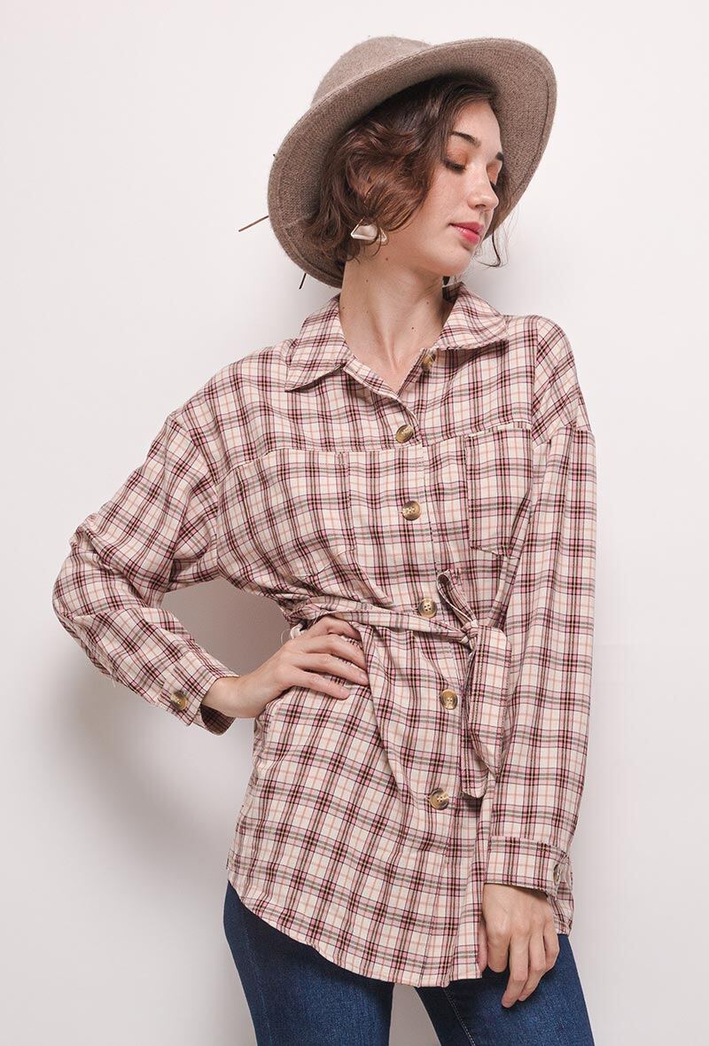 Wholesaler Yu&Me - Check shirt