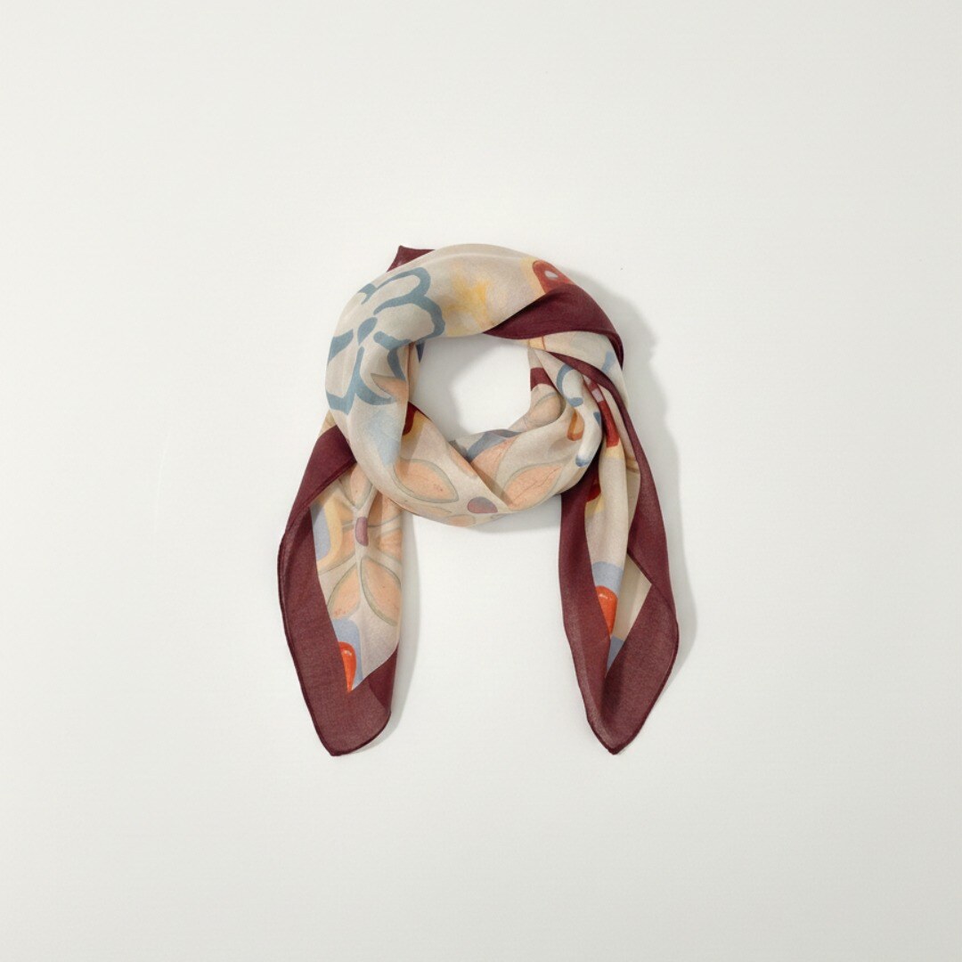 Grossiste YYDS Accessory - Foulard en coton à motifs