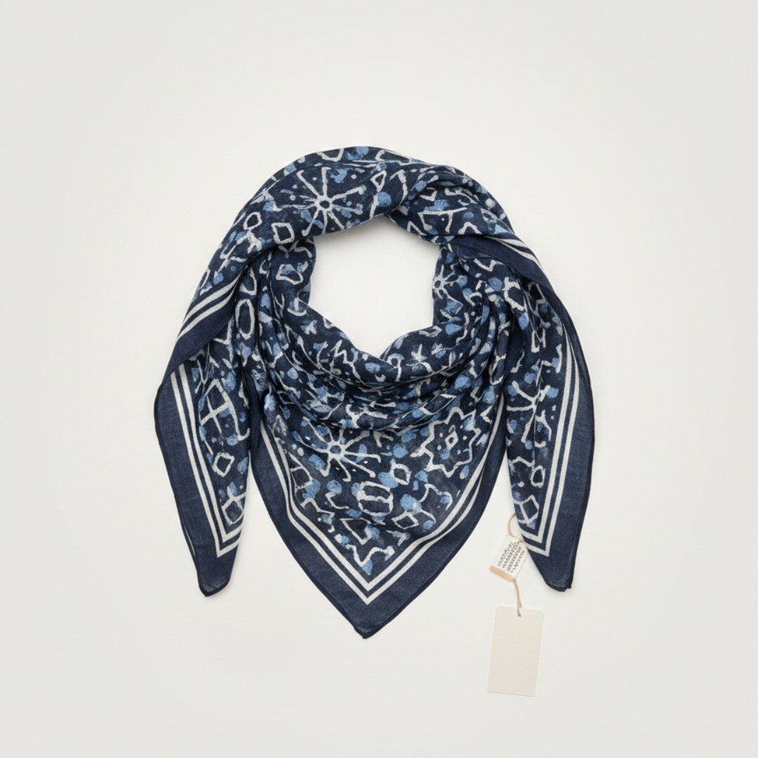 Wholesaler YYDS Accessory - Patterned cotton scarf