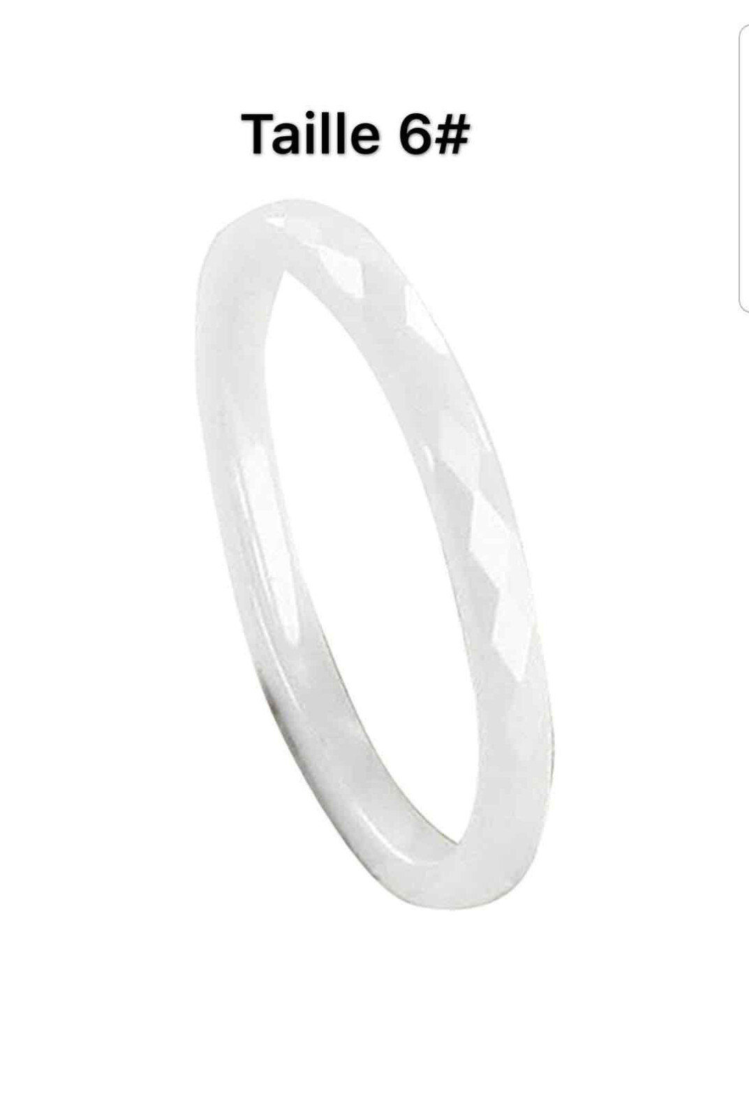 Wholesaler Z. Emilie - Ceramic ring facet 2mm