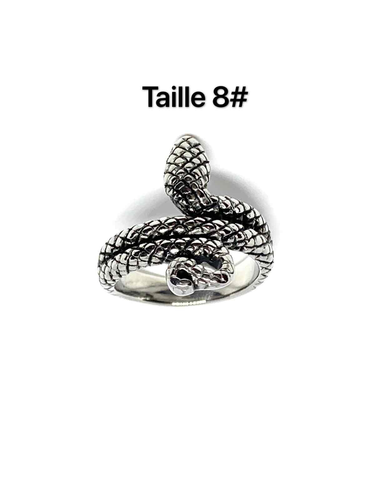 Grossiste Z. Emilie - Bague acier serpent