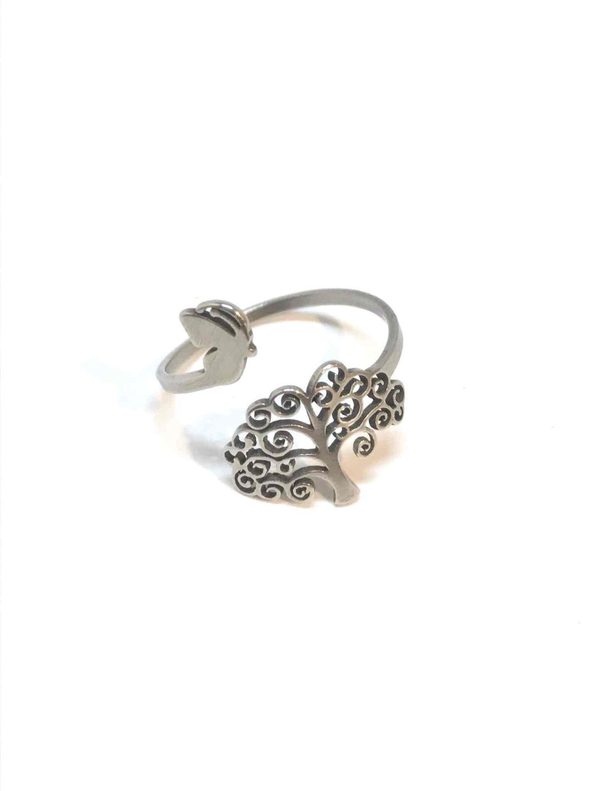 Wholesaler Z. Emilie - Tree of life steel ring