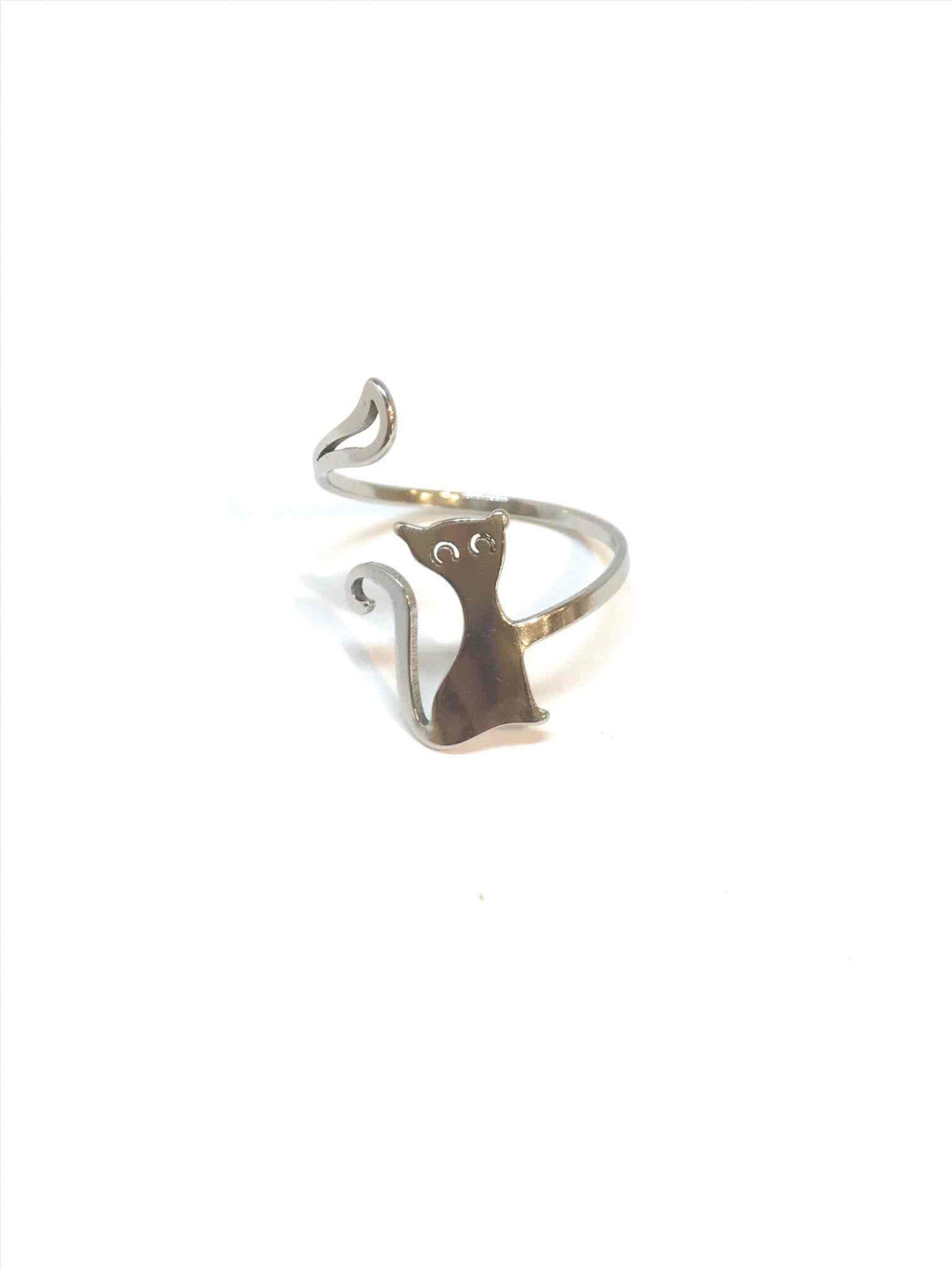 Wholesaler Z. Emilie - Steel cat ring