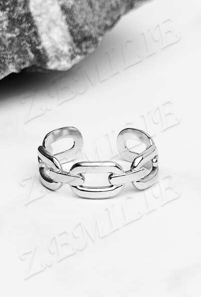 Grossiste Z. Emilie - Bague acier grain de café Grossiste Z. Emilie - Bague acier grain de café