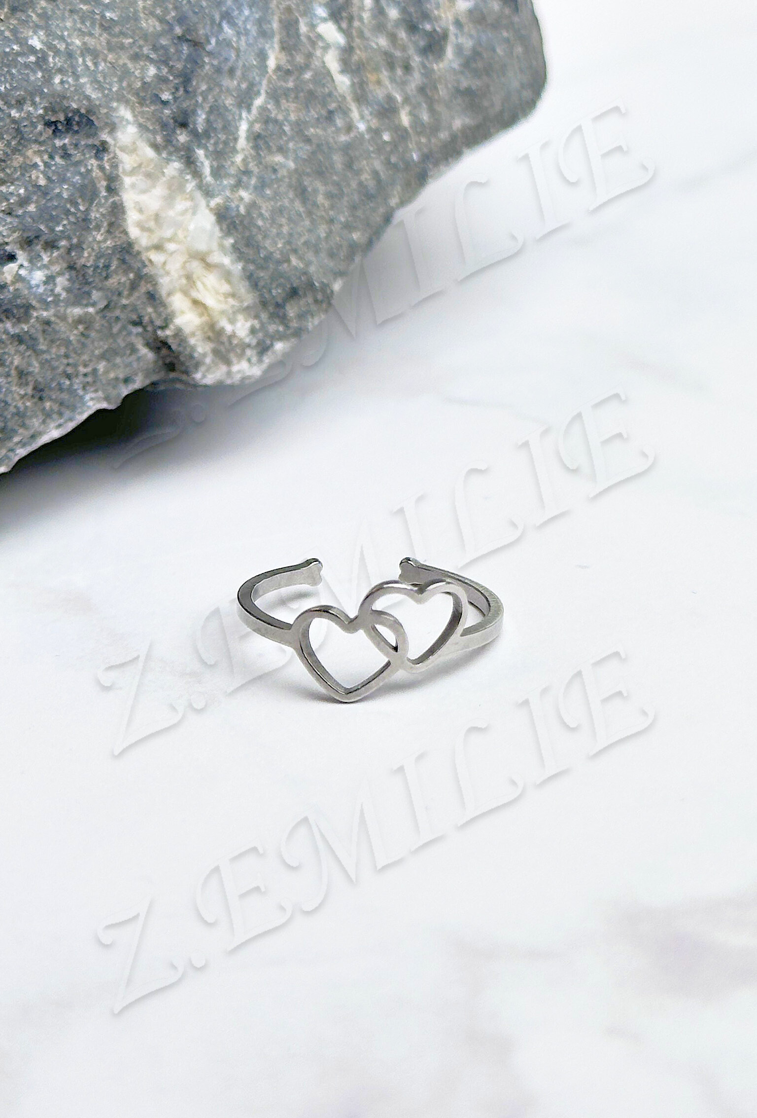 Wholesaler Z. Emilie - Butterfly steel foot or phalanx ring
