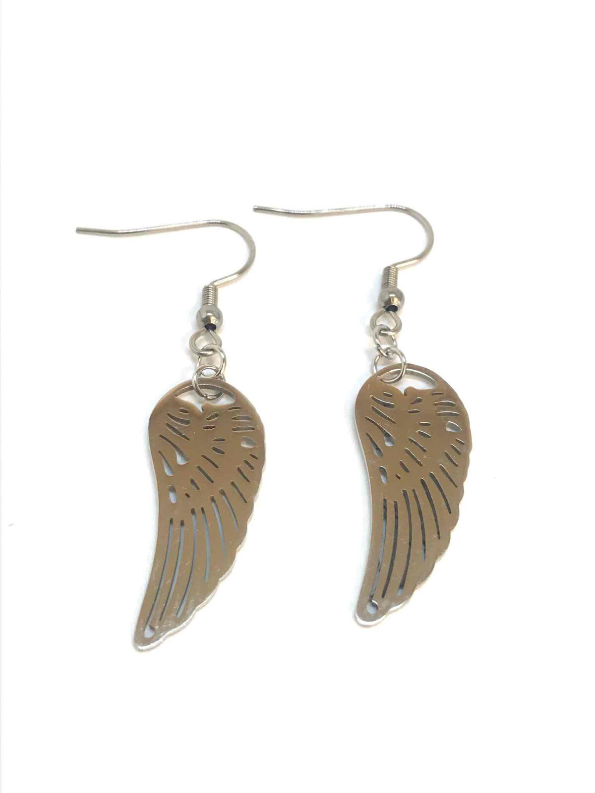 Grossiste Z. Emilie - Boucle d'oreille acier ailes