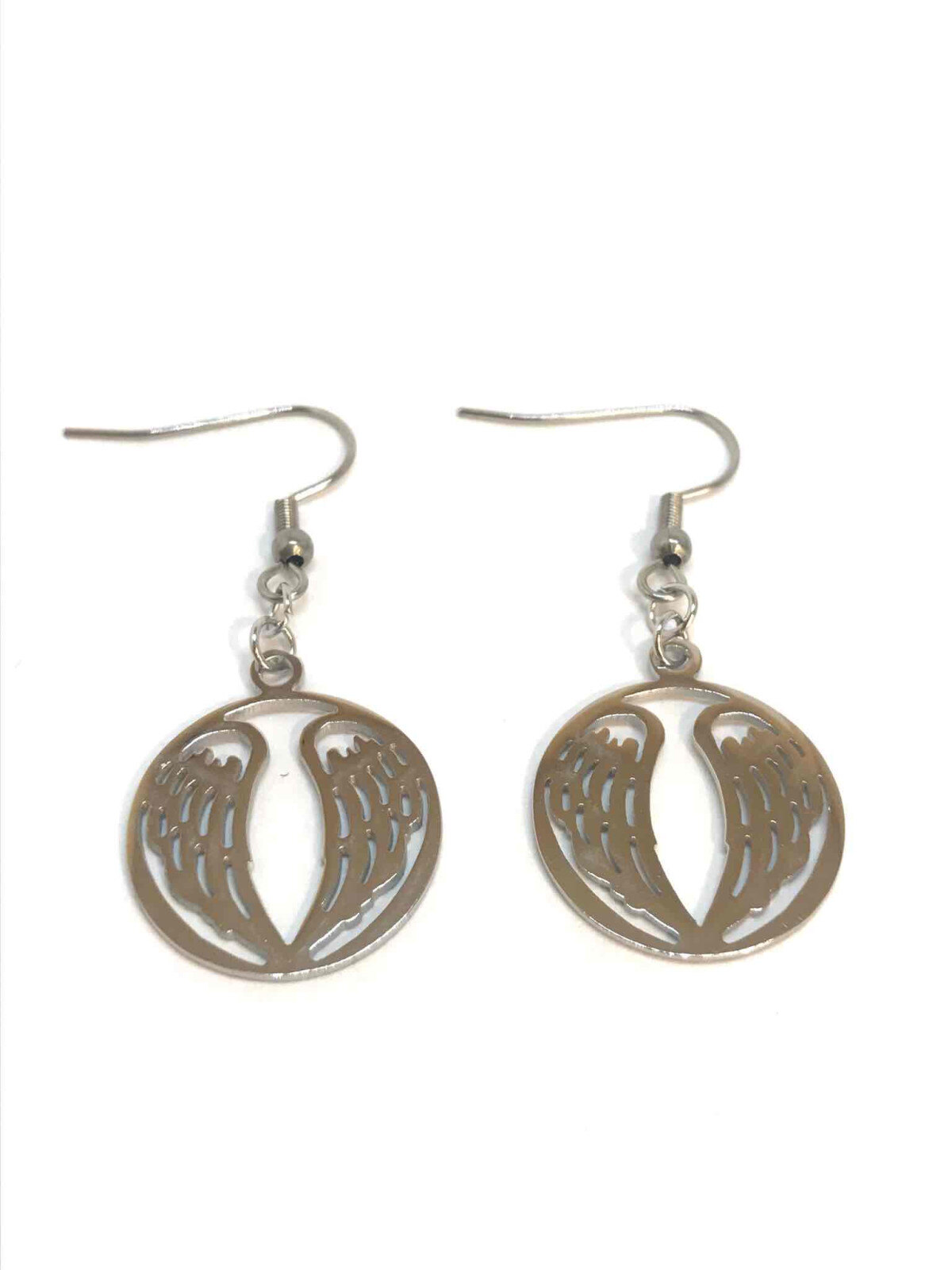 Grossiste Z. Emilie - Boucle d'oreille acier ailes