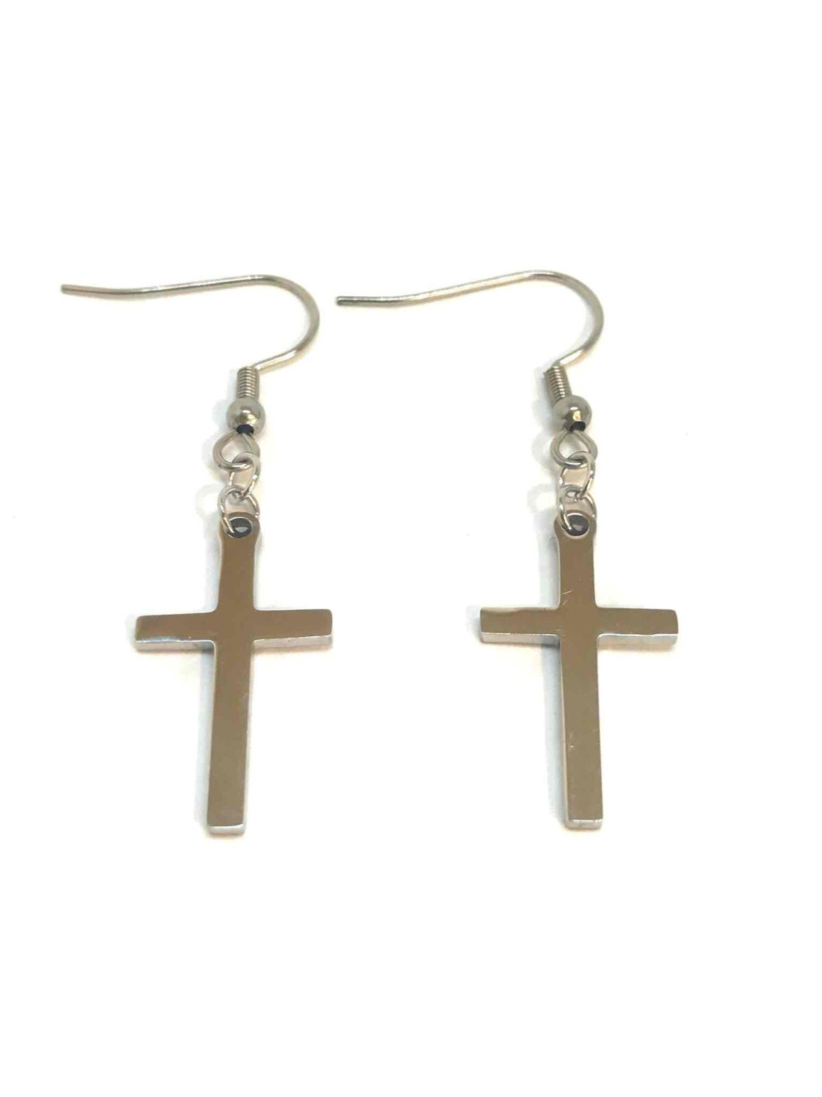 Grossiste Z. Emilie - Boucle d'oreille acier croix
