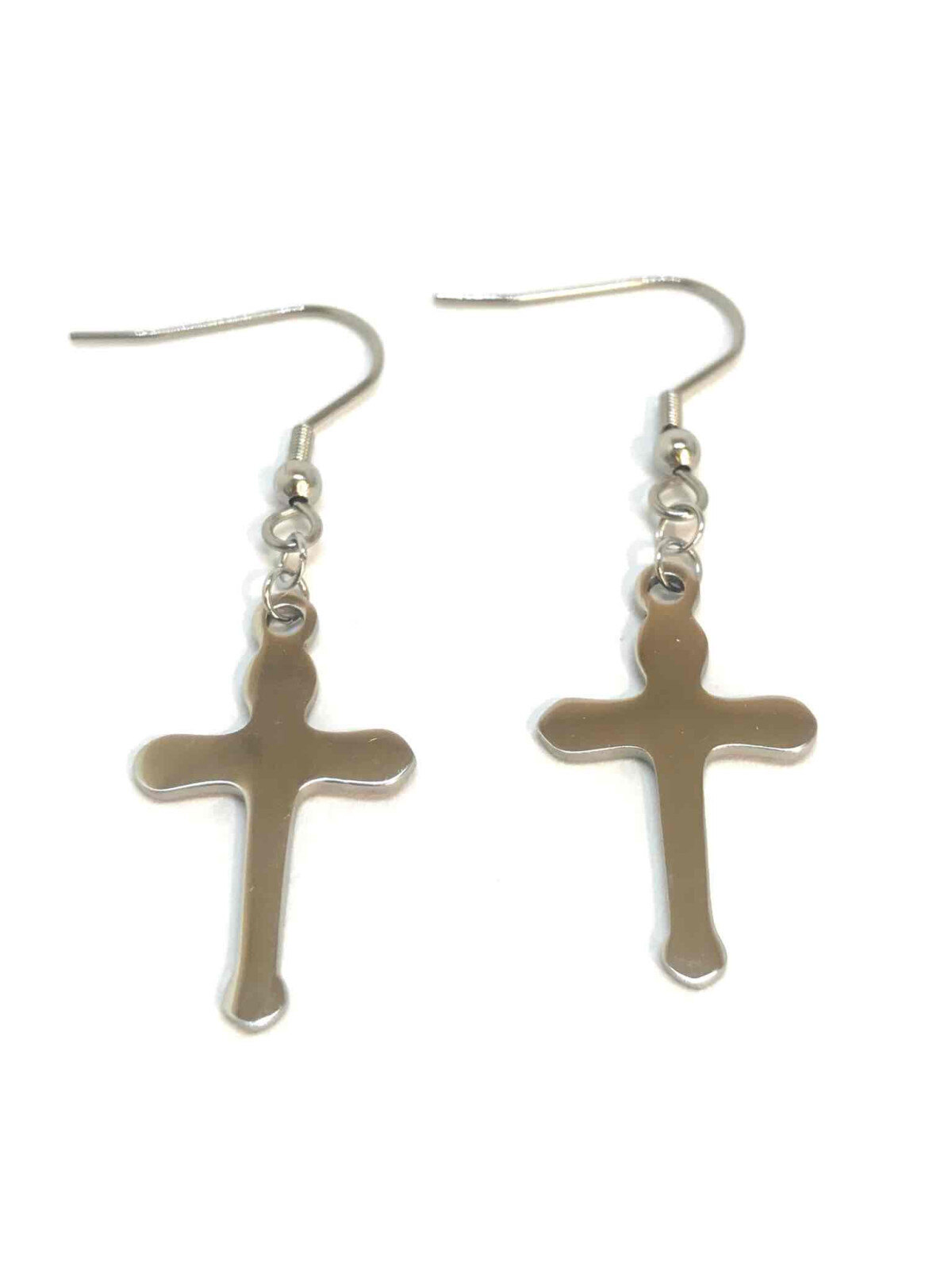 Grossiste Z. Emilie - Boucle d'oreille acier croix