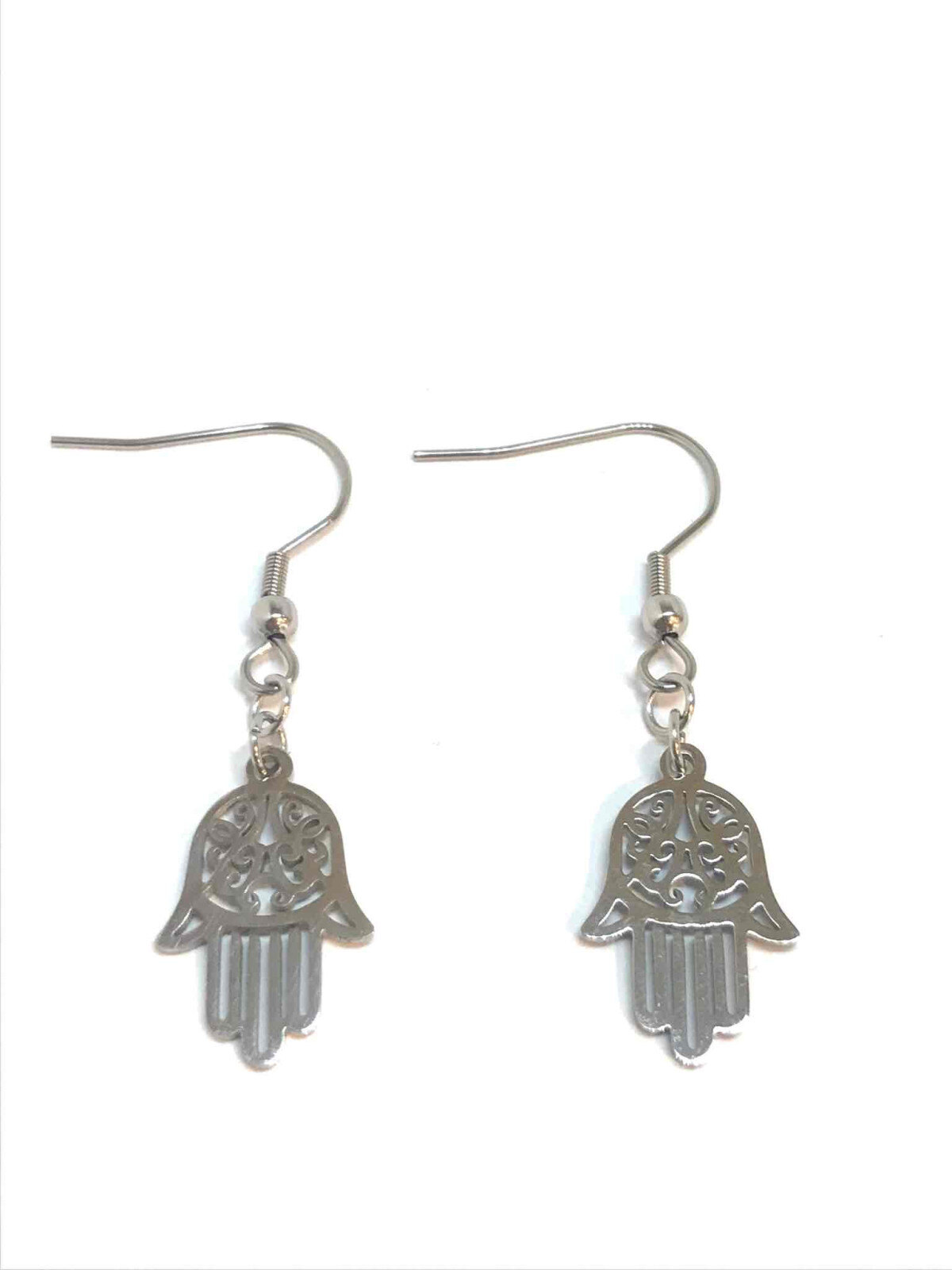 Grossiste Z. Emilie - Boucle d'oreille acier main de fatma