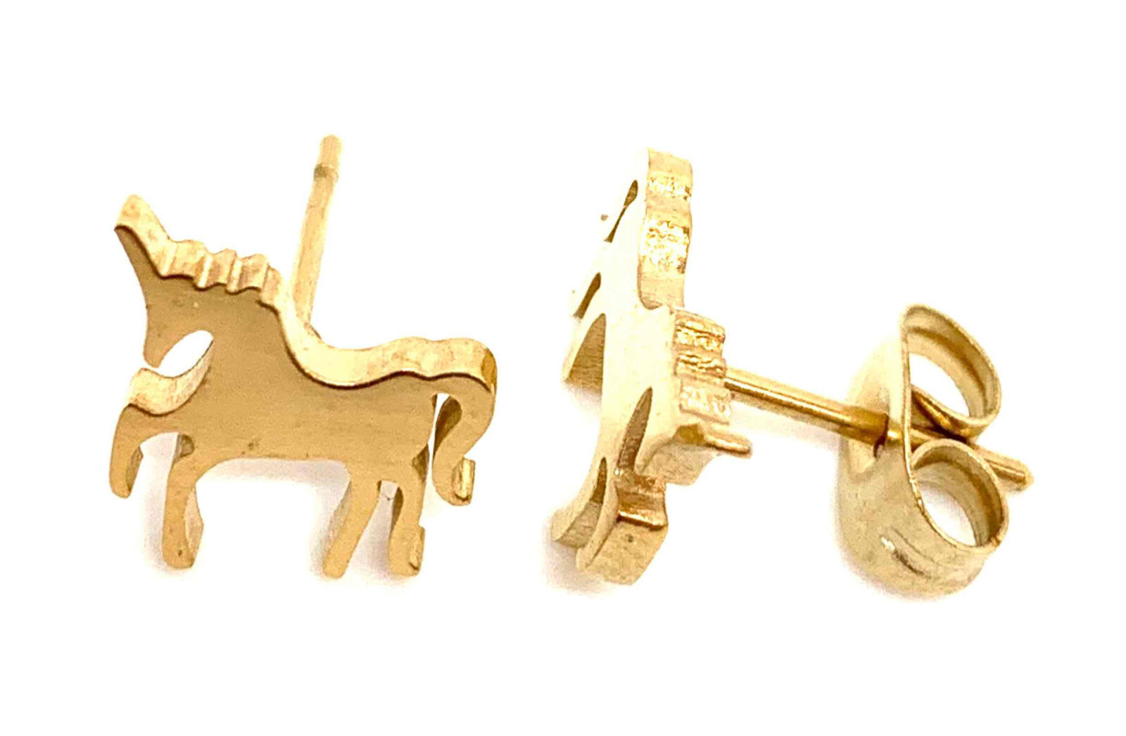 Grossiste Z. Emilie - Boucle d'oreille acier licorne