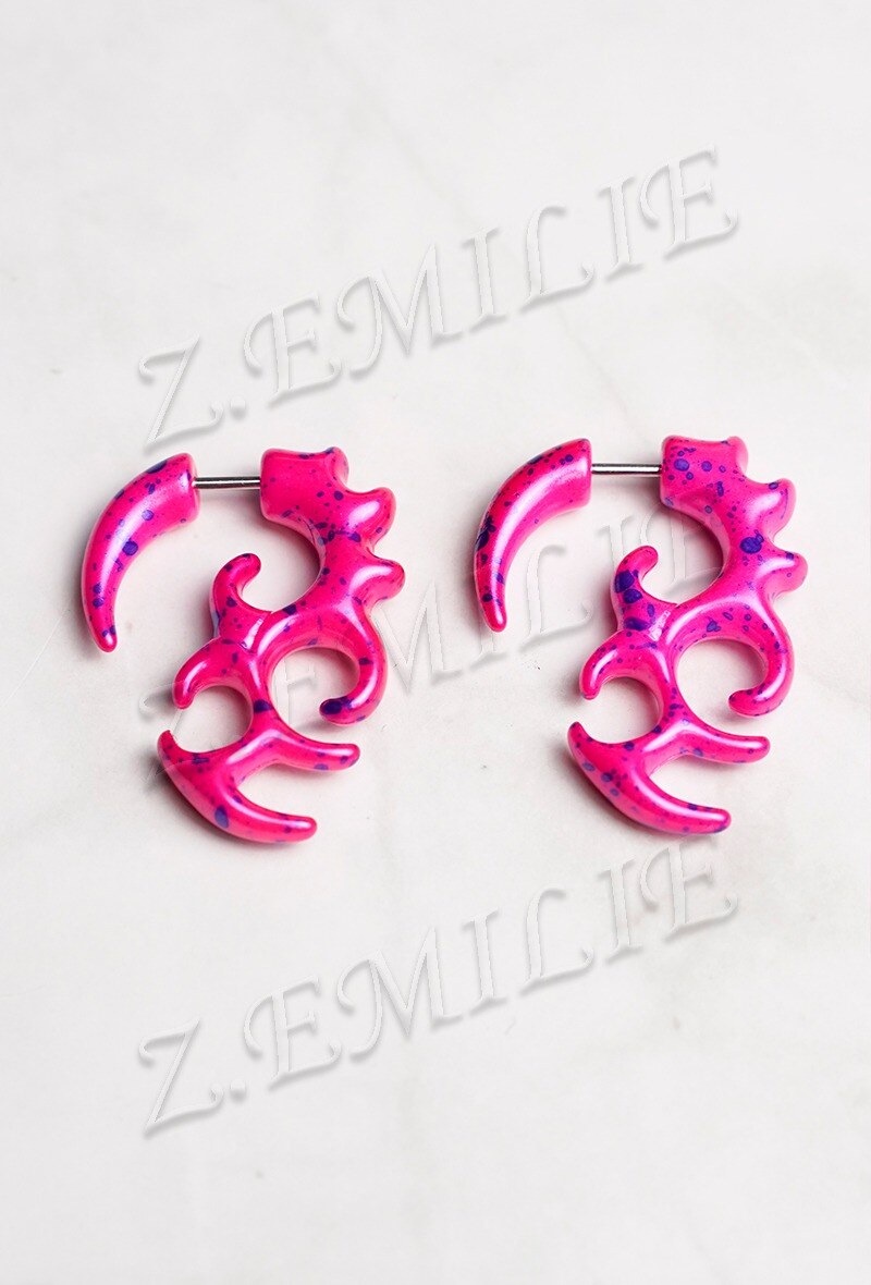 Grossiste Z. Emilie - Faux élargisseur spirale boucle d'oreille 6mm