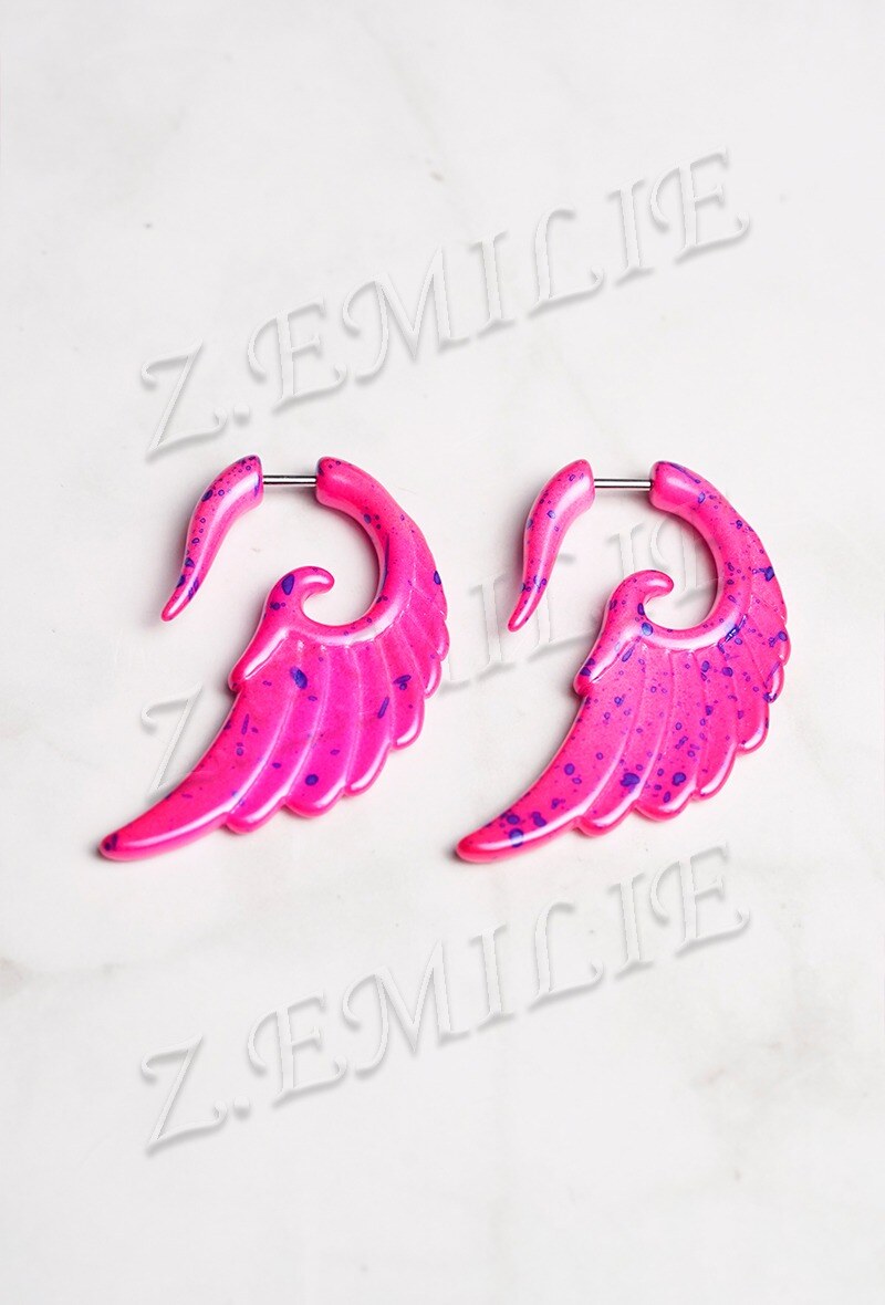 Grossiste Z. Emilie - Faux élargisseur spirale boucle d'oreille 5mm