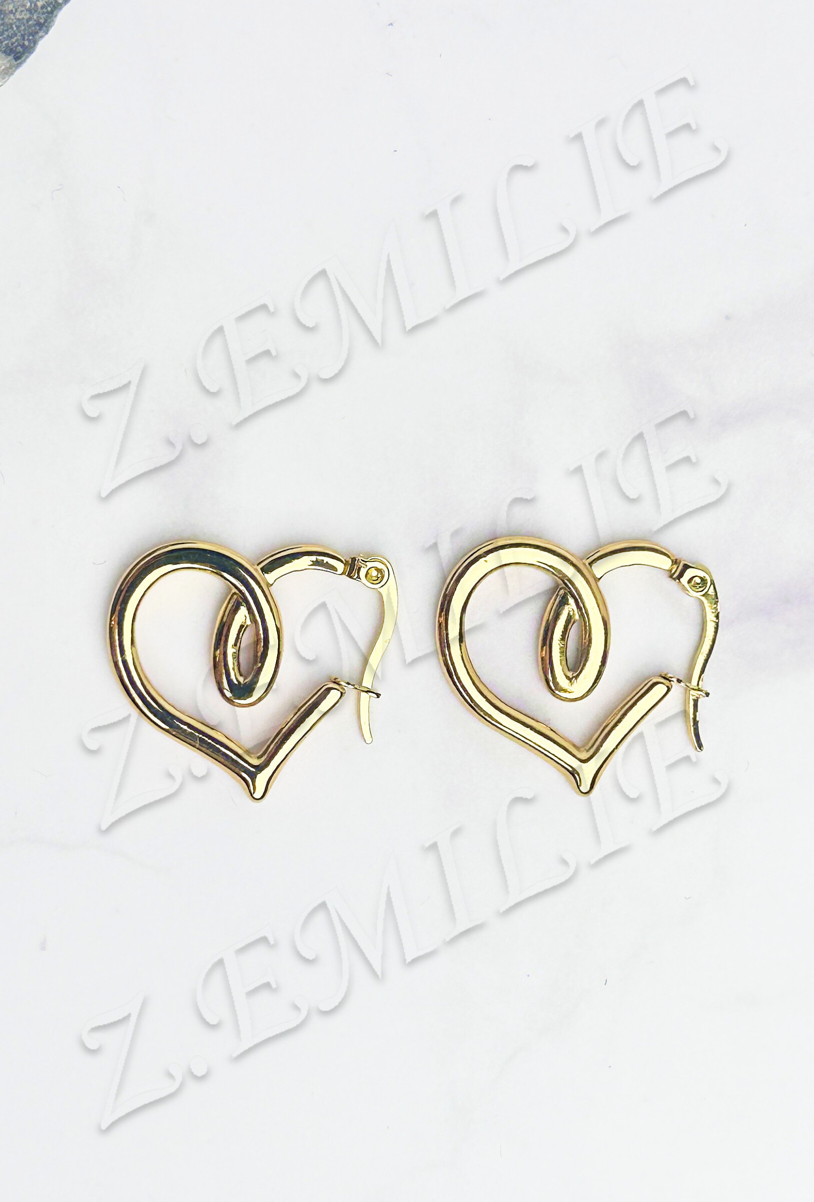 Wholesaler Z. Emilie - Steel earring