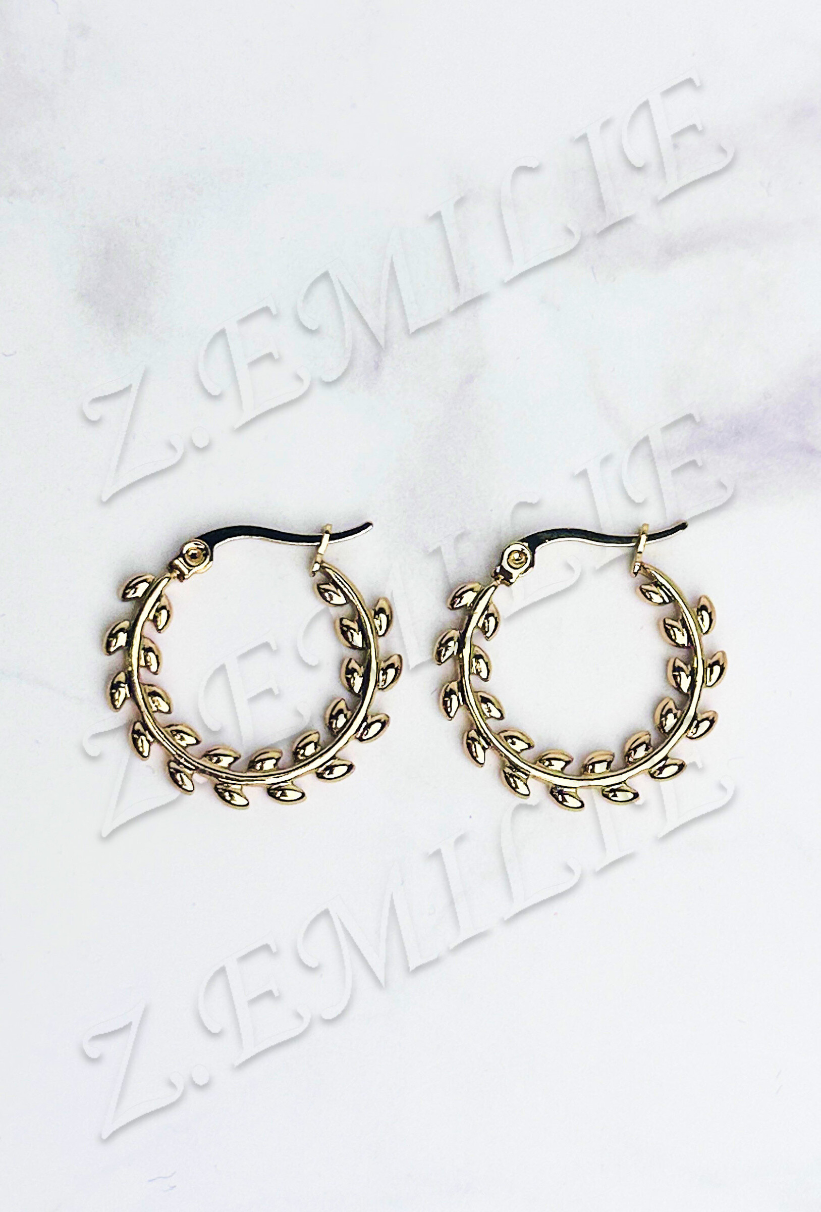 Wholesaler Z. Emilie - Steel earring