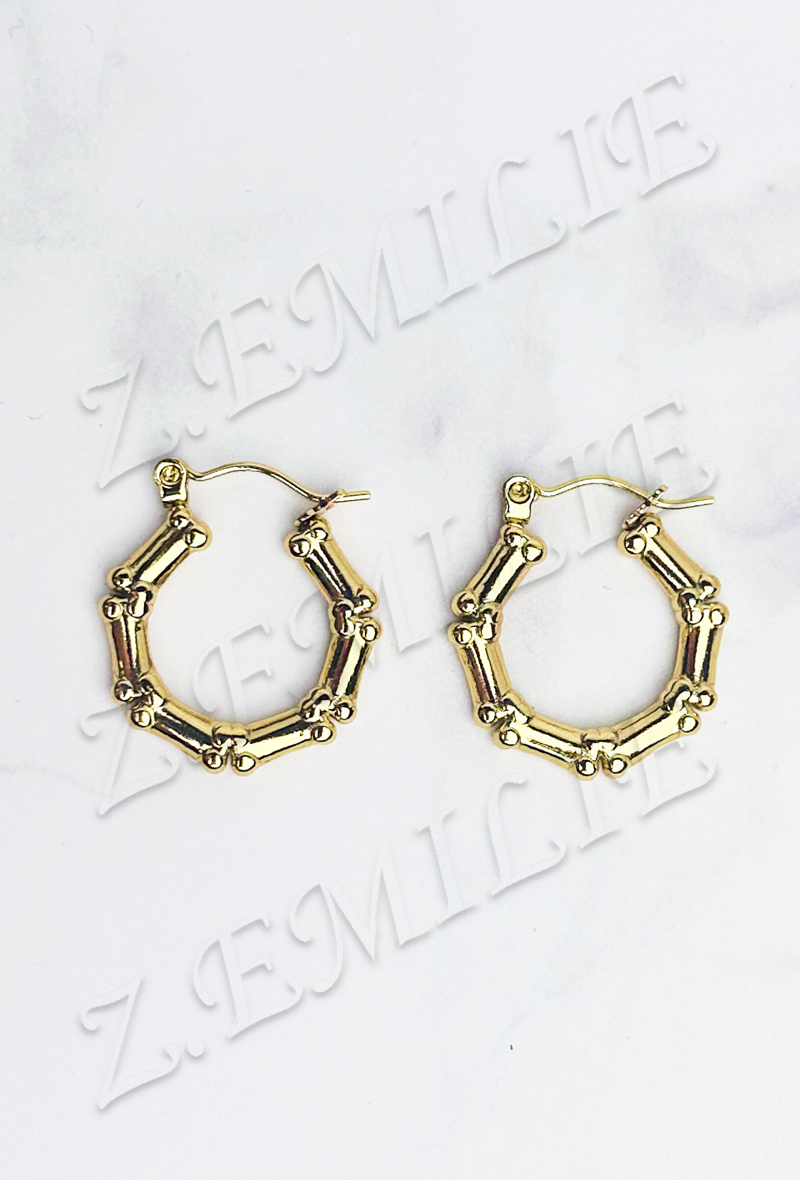 Wholesaler Z. Emilie - Steel earring