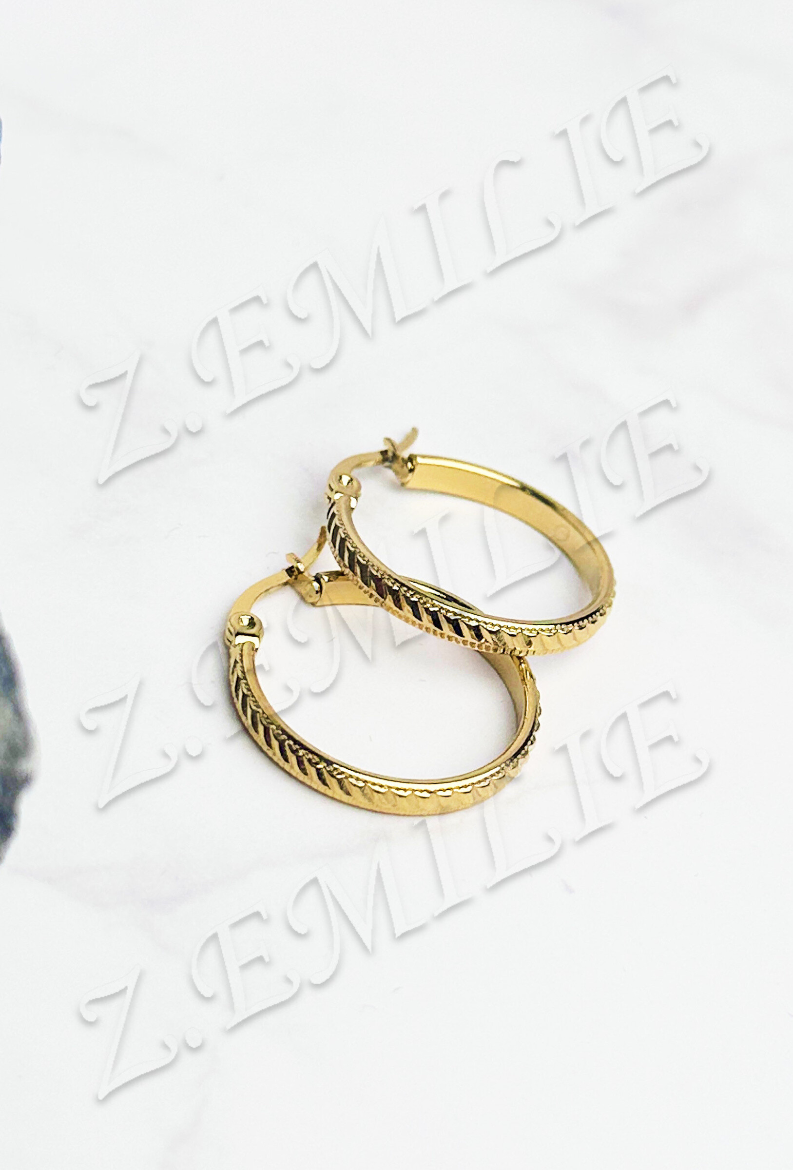 Wholesaler Z. Emilie - Steel earring