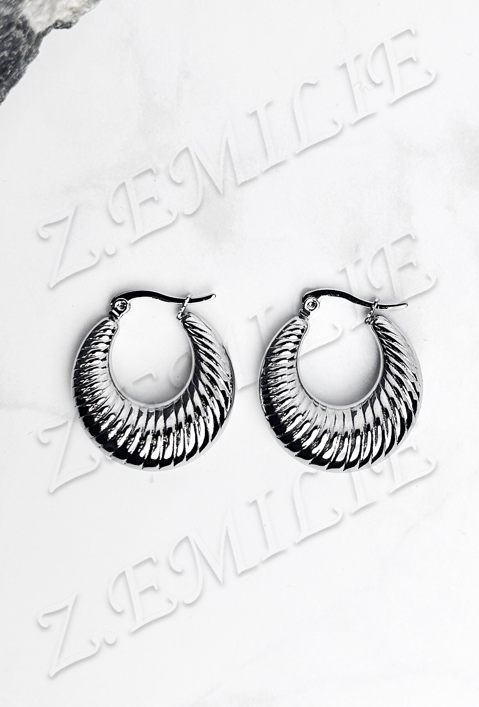 Wholesaler Z. Emilie - Steel earring