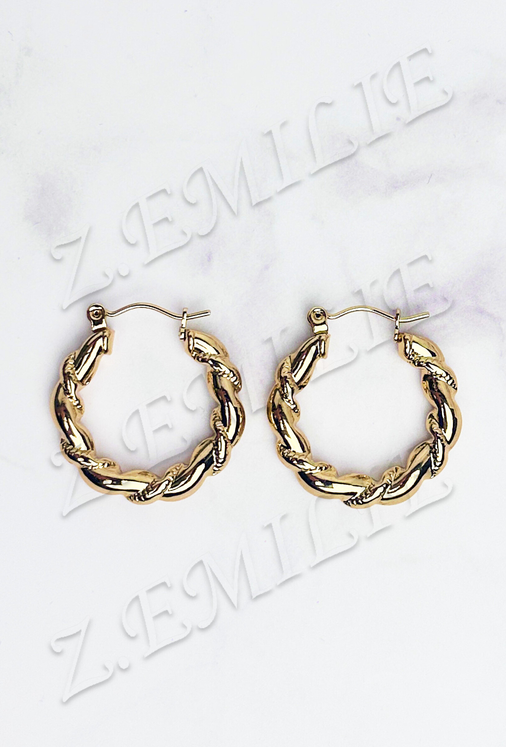 Wholesaler Z. Emilie - Steel earring