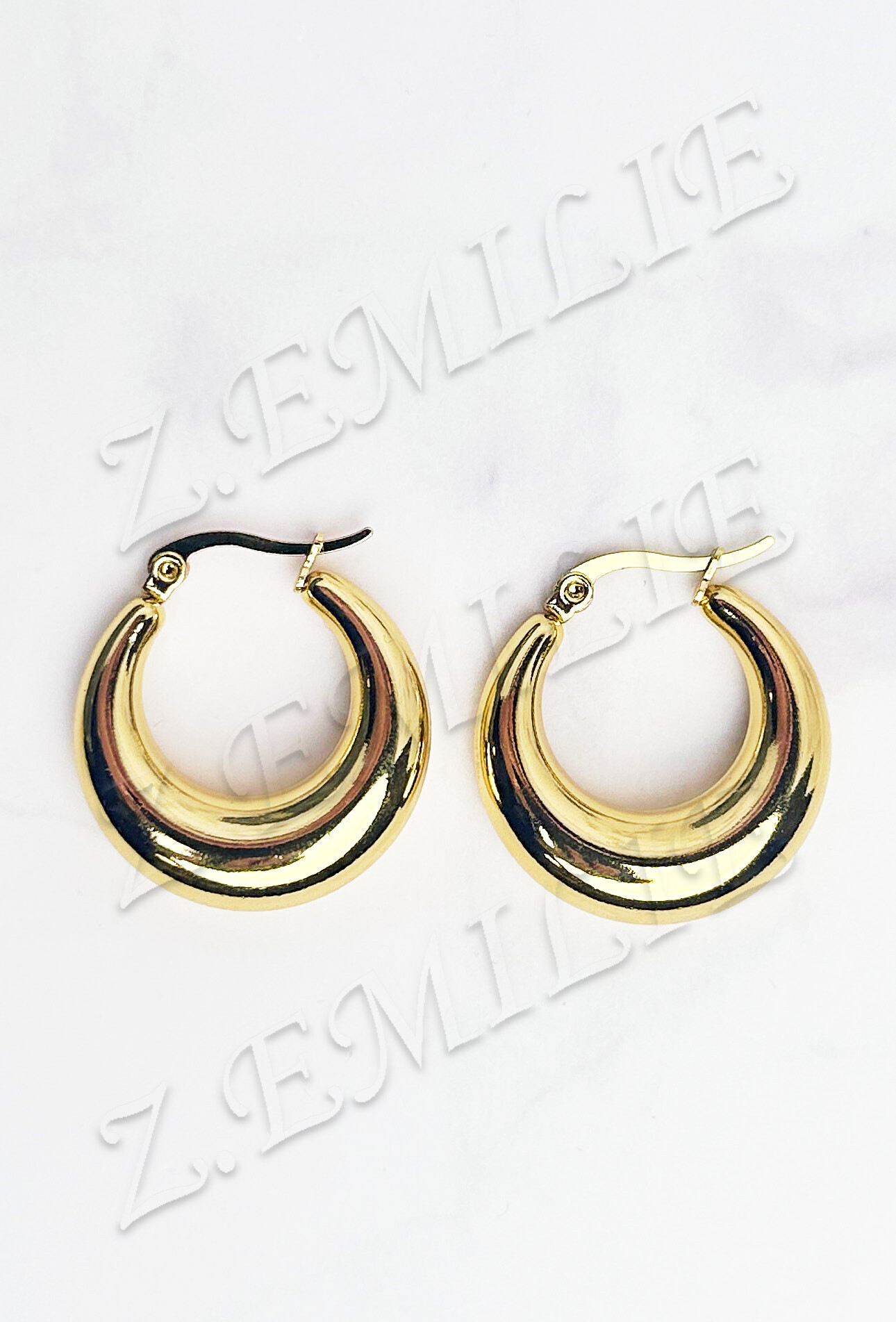 Wholesaler Z. Emilie - Steel earring