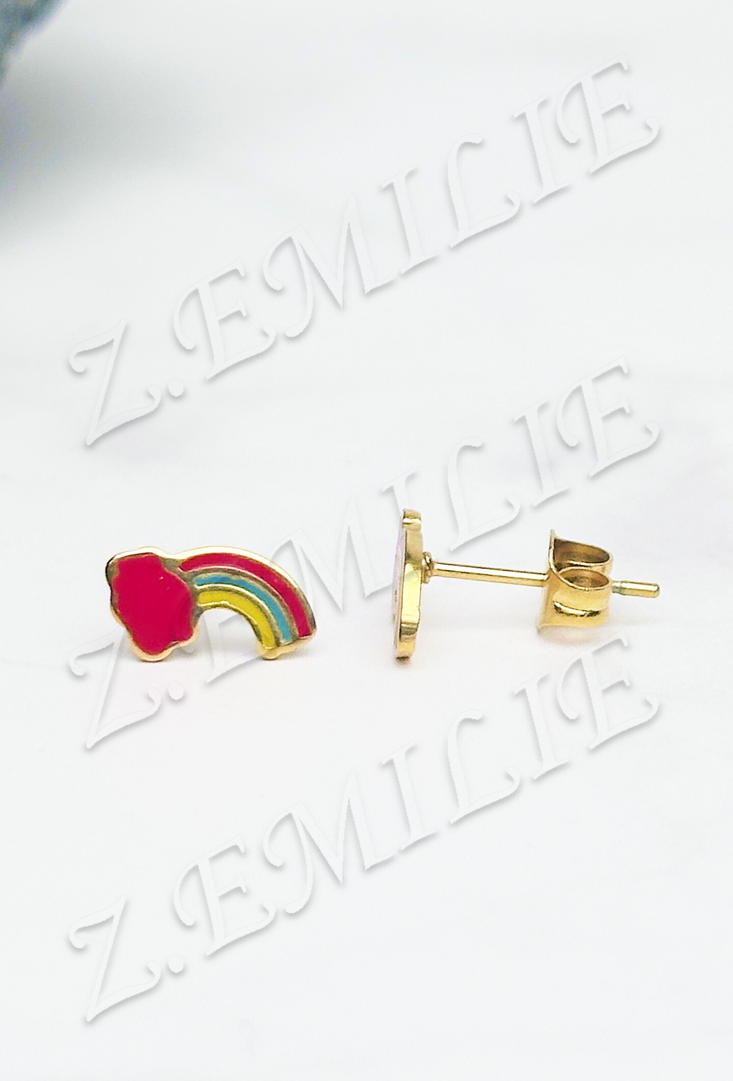 Wholesaler Z. Emilie - Steel dolphin earring