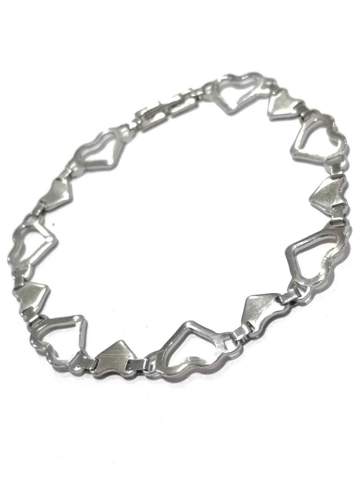 Grossiste Z. Emilie - Bracelet acier coeur