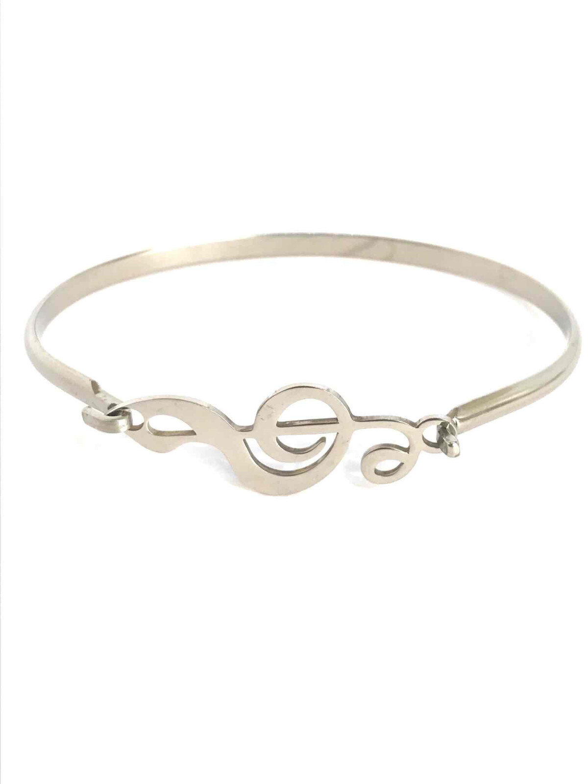 Grossiste Z. Emilie - Bracelet acier jonc note de musique