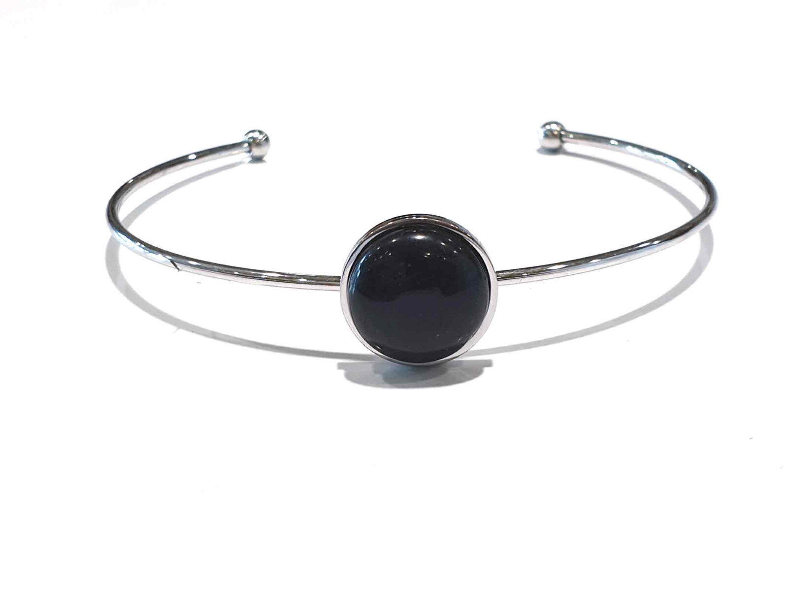 Grossiste Z. Emilie - Bracelet acier jonc
