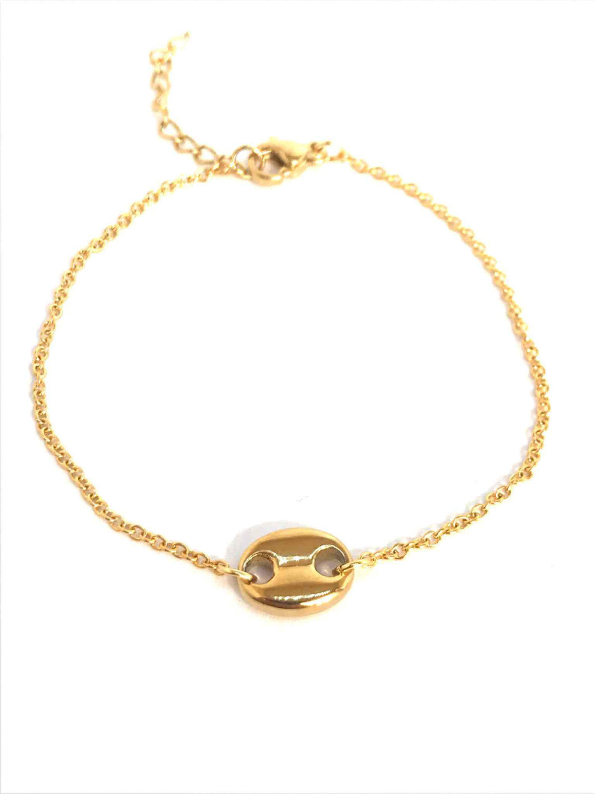 Grossiste Z. Emilie - Bracelet acier grain de café