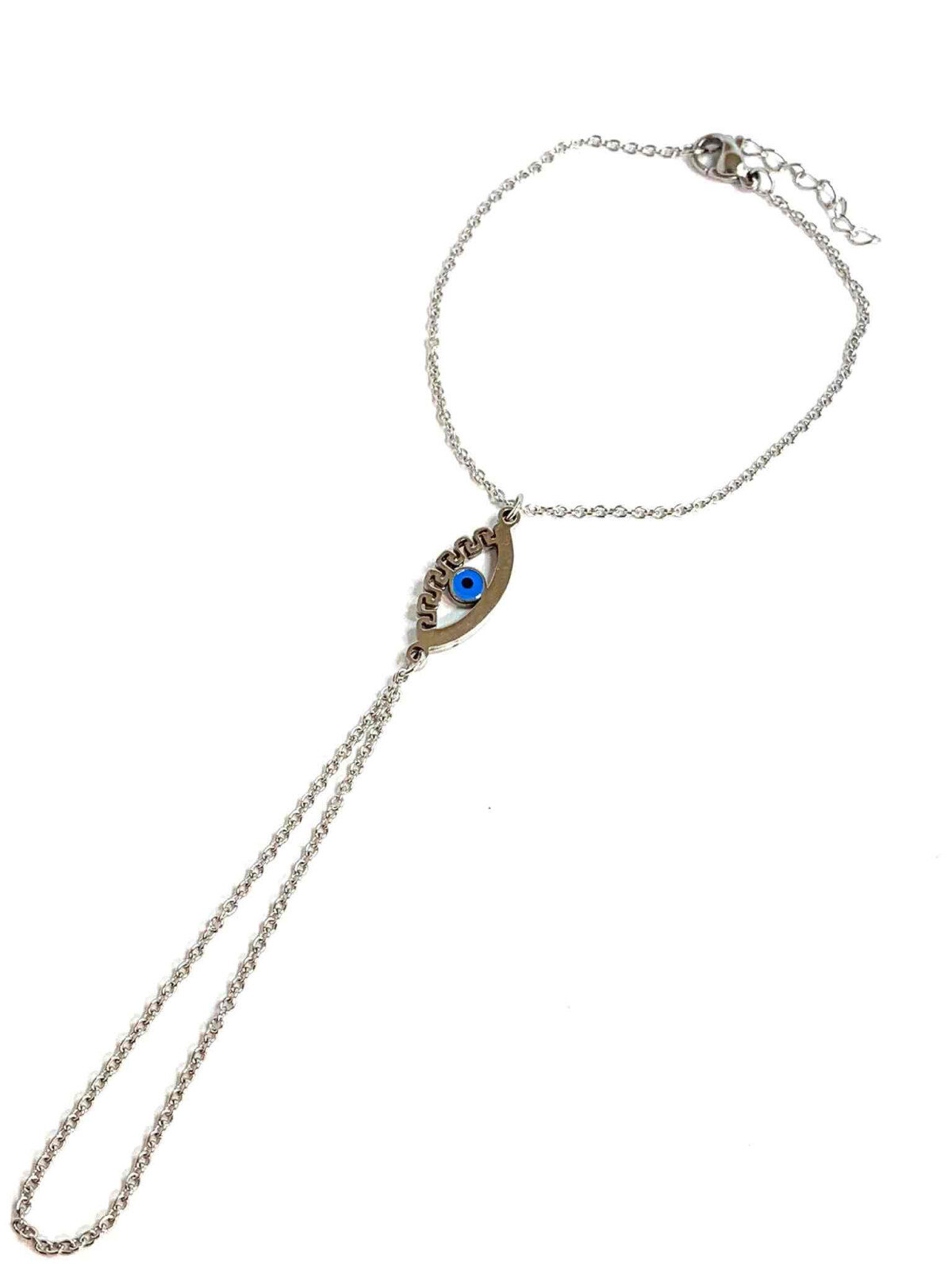 Grossiste Z. Emilie - Bracelet bague acier œil