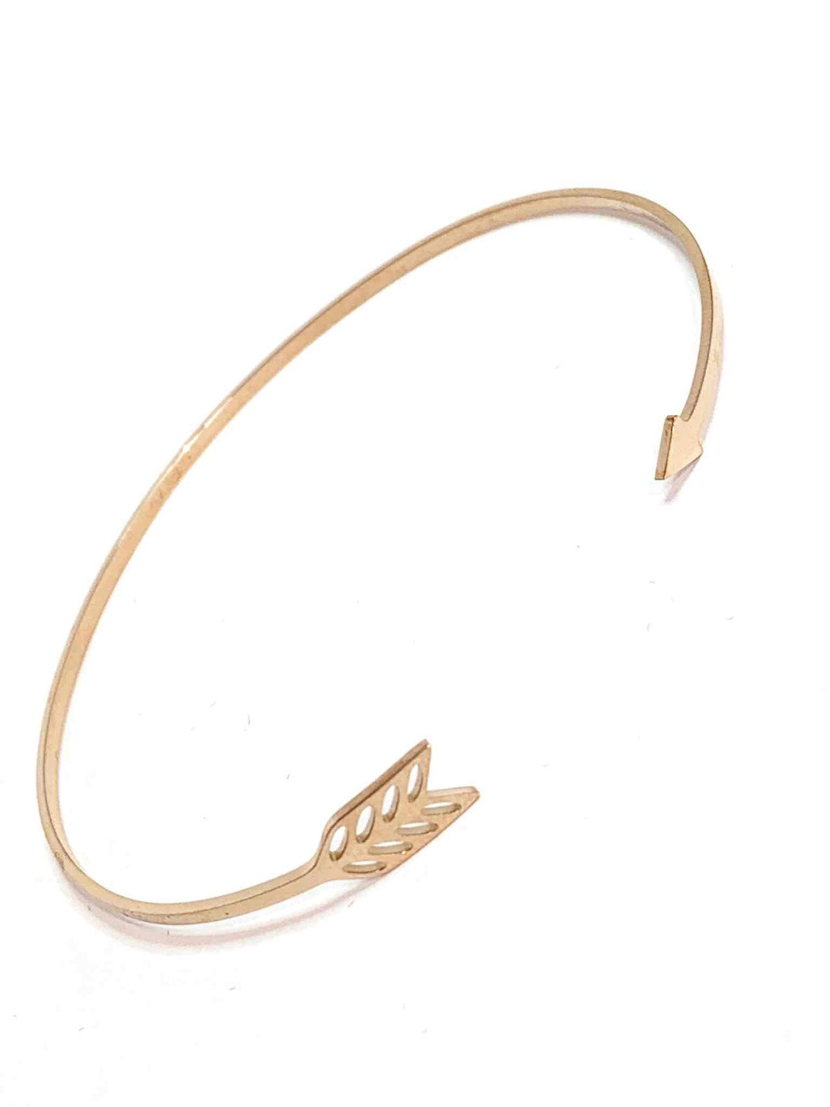 Grossiste Z. Emilie - Bracelet acier jonc flèche