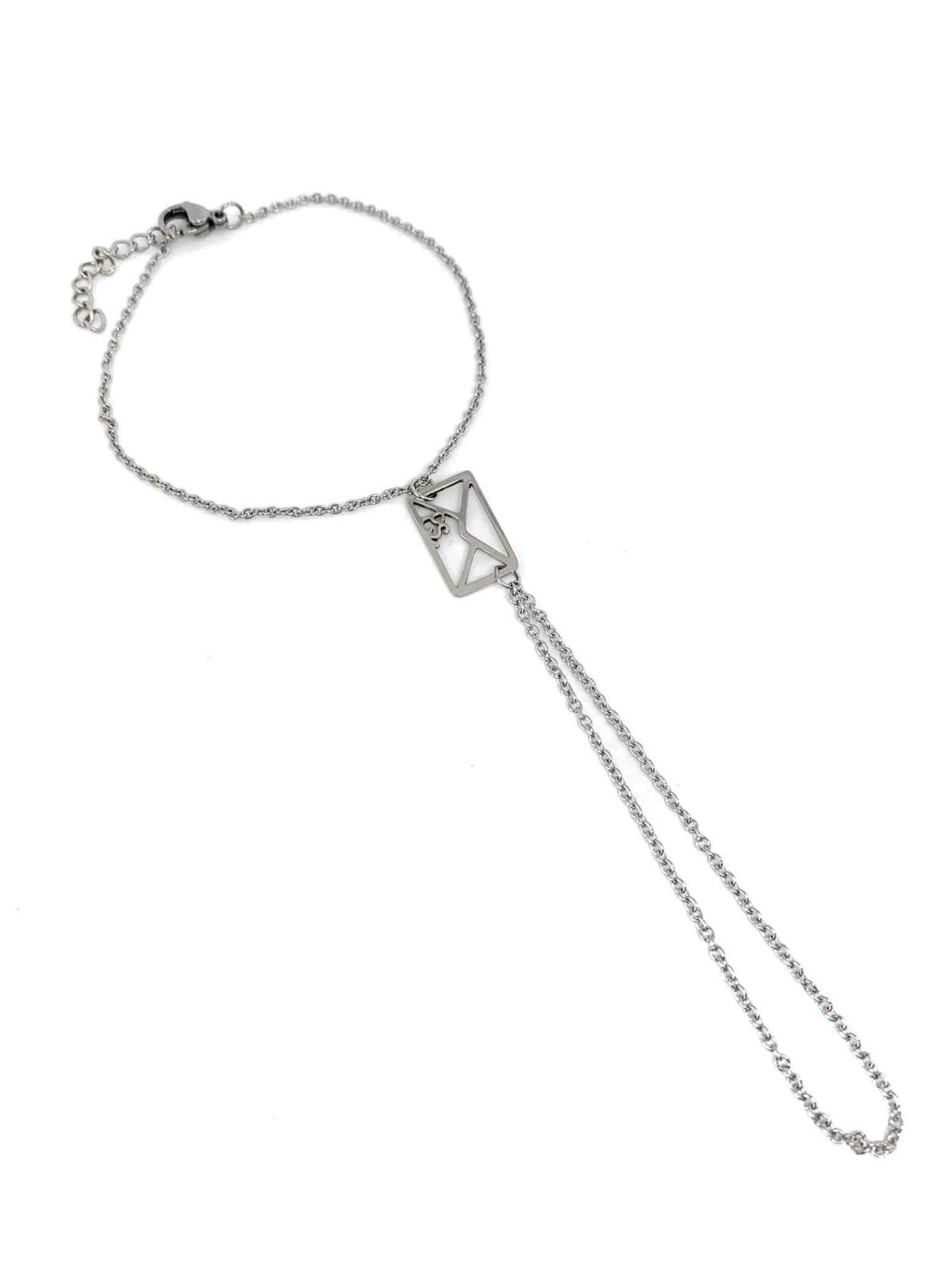 Wholesaler Z. Emilie - Postal carte steel ring bracelet