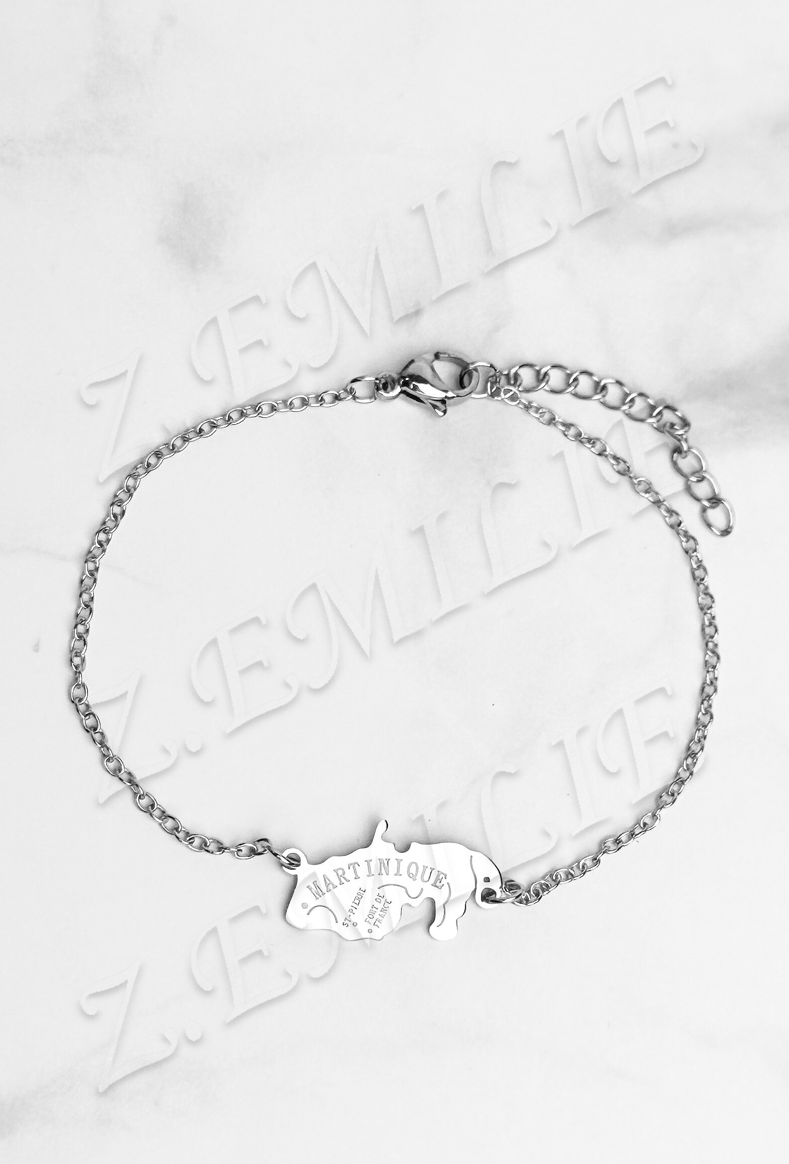 Wholesaler Z. Emilie - Mandala flower steel bracelet
