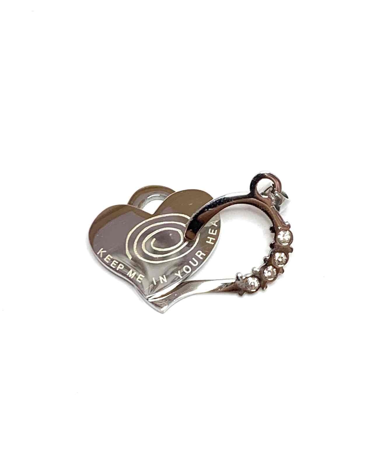 Grossiste Z. Emilie - Pendentif acier coeur